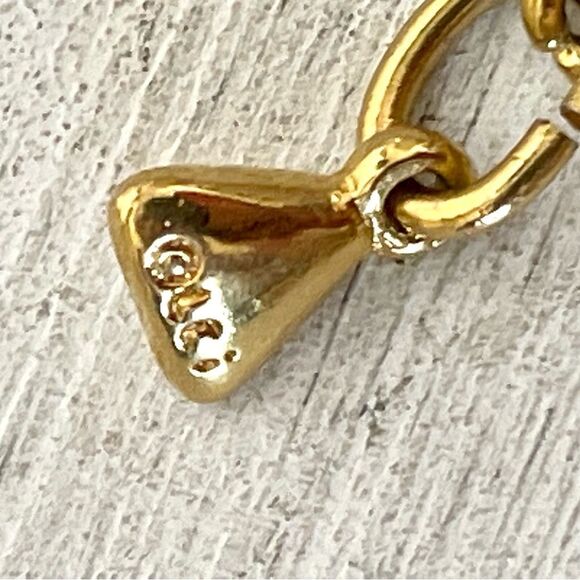 Liz Claiborne black and gold tone beaded necklace - Picture 5 of 10